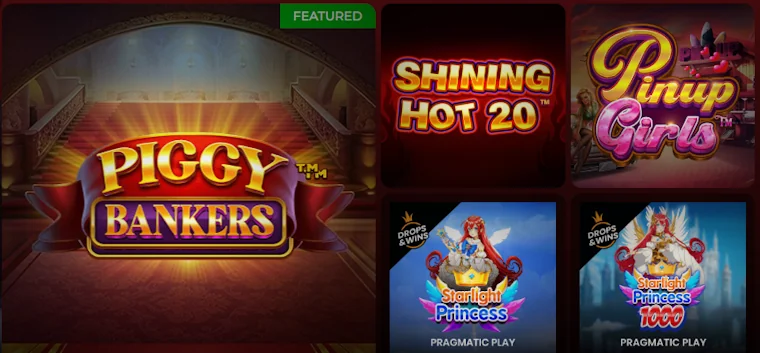 PowerPlay Casino games top