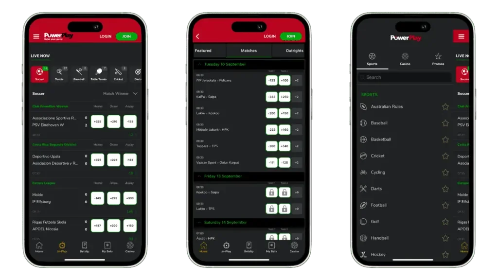 PowerPlay Casino mobile