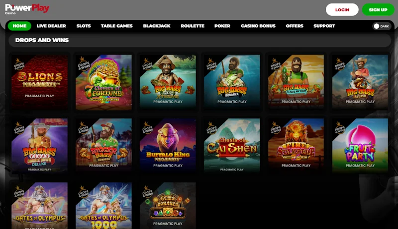 PowerPlay Casino games
