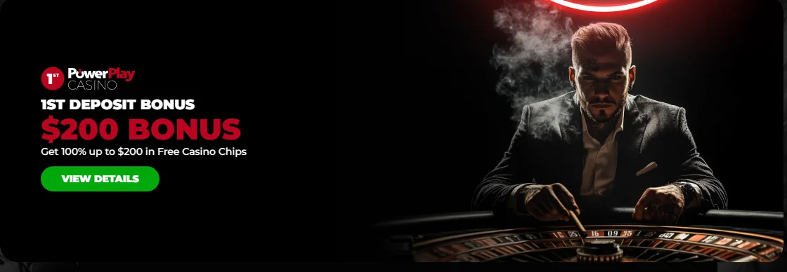 PowerPlay Casino registration bonus